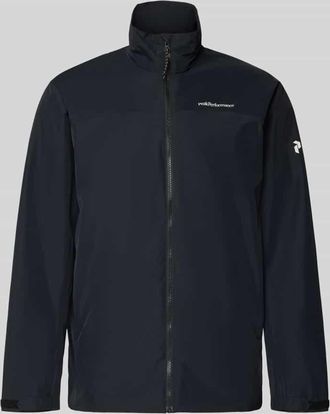 Peak Performance Regular Fit Jacke mit Logo-Print Modell Quest in Black, Gr&ouml;&szlig;e XL
