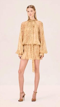 Alexis Hailey Mini Dress In Sorelis