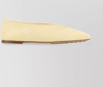 Bottega Veneta leather ballerina shoes