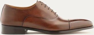 Ace Marks Griffin Cap Toe Oxford in Brown Antique at Nordstrom, Size 9.5