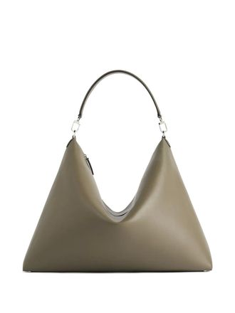 Toteme Bevel leather shoulder bag - women - Calf Leather - One Size - Brown