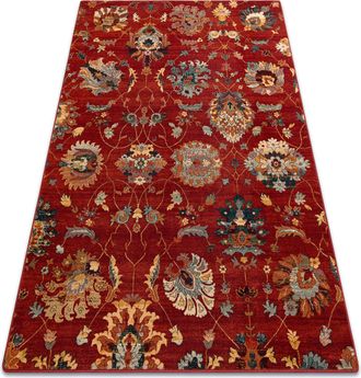 RugsX Alfombra De Lana Superior Latica Rub&iacute; Red 200x300 Cm