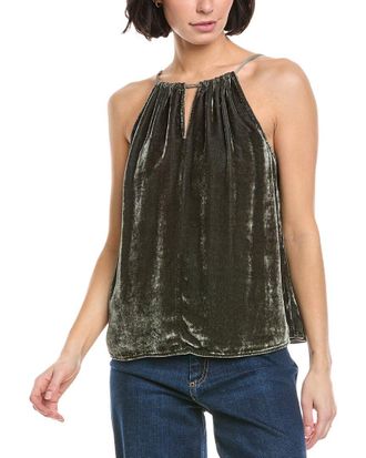 Velvet Velvet By Graham & Spencer Aleah Silk-Blend Top
