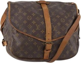 Louis Vuitton Pre-owned Cross Body Bags, female, Brown, Size: ONE SIZE Pre-owned Shoulder Bag M42254