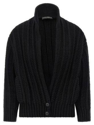 Dolce & Gabbana Coarse Wool Cardigan