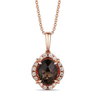 Le Vian Ladies Chocolate Necklaces set in 14K Strawberry Gold