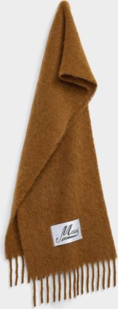 Marni Signature label alpaca scarf