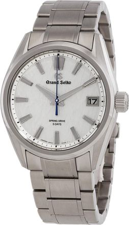 Grand Seiko Pre-owned Grand Seiko Evolution 9 White Dial Mens Watch SLGA009