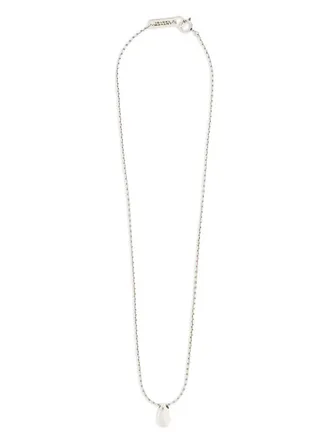 Isabel Marant teardrop-pendant necklace - Silver