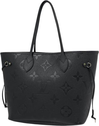 Louis Vuitton Monogram Empreinte Black Noir Monogram Empreinte Tote Bag (Pre-Owned)