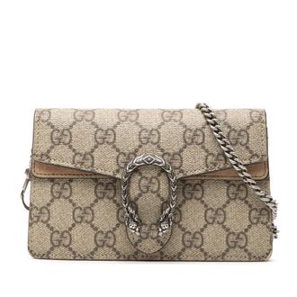 Gucci Pre-owned Gucci Mini GG Supreme Dionysus Crossbody Ladies 476432 520981