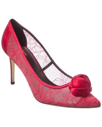 L'agence Fosette Lace & Satin Sandal