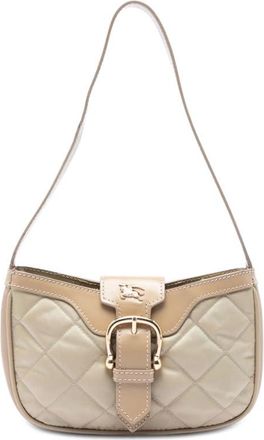 Burberry Pre-owned Burberry Quilted Nylon and Leather Sophie Shoulder Bag Ladies 42SL1AVVXY5LAWND
