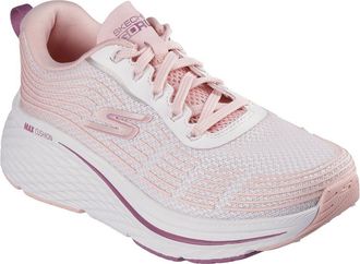 Skechers Max Cushioning Elite 2.0 Alaura Running Shoes Lt Pk Tex/Raspberry 5 UK