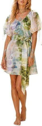 Calypso St. Barth Sasha Dress in Water-2 at Nordstrom, Size X-Large