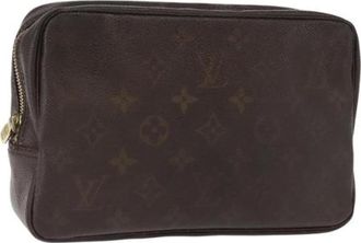 Louis Vuitton Pre-owned Clutches, female, Brown, Size: ONE SIZE Pre-owned Canvas Clutch
