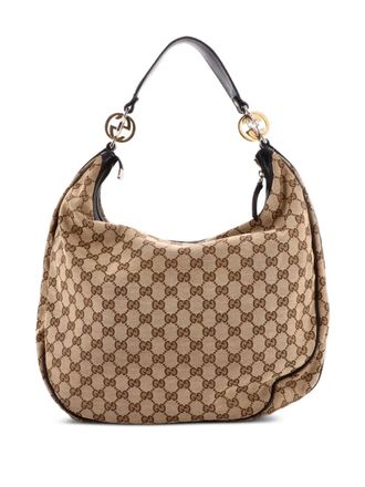 Gucci Twins GG Canvas Medium hobo bag - Brown