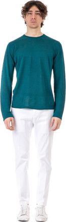 Roberto Collina Linen Crewneck Sweater