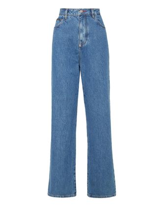 Philipp Plein Denim Loose Fit Iconic Plein