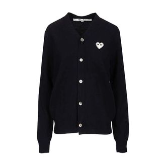 Comme Des Gar&ccedil;ons Heren, Truien, Blauw, Maat: 2XL Wol