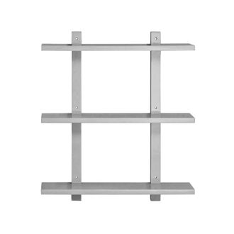 House Doctor Estante de pared de madera gris