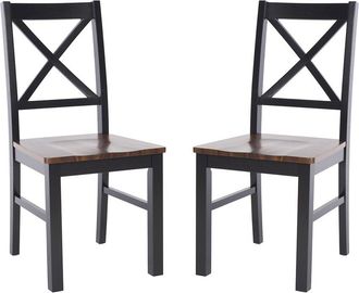 Safavieh Set Of 2 Akash Dining Chairs
