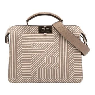 Fendi Pre-owned Peekaboo ISee U - Dames - Vintage Handtas - Bruin - ONE Size - Leer - Vintage
