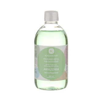 KASANOVA Ricarica Amazonia da 500 ml, per diffusore per ambienti Design Luca Trazzi