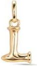 UNOde50 Gold-Plated Letter L Charm in Metallic Gold at Nordstrom