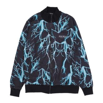 Phobia Archive Fitness, Heren, Veelkleurig, XL, Polyester, All Over Lightning Sweatshirt