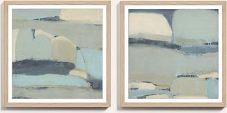 Ballard Designs Sea Glass Art - Print II, 24 x 24 - Ballard Designs