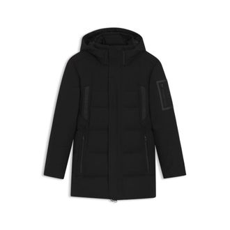 BOSS Down-filled parka jacket with water-repellent finish