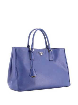 Prada Lux Open Saffiano Leather Large tote bag - Blue