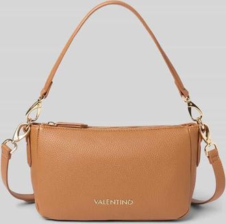 Valentino Handbags Shoulder Bag mit Logo-Applikation Modell Brixton in Cognac, Gr&ouml;&szlig;e 1