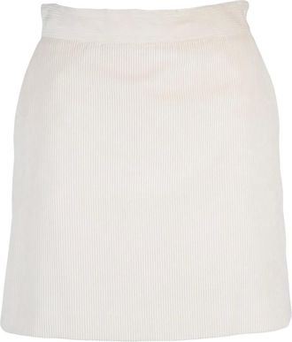 Marella Rokken, Dames, Wit, L, Katoen, Serio Mini Rok