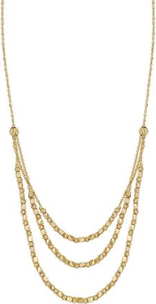 Bony Levy 14K Gold Multilayer Necklace in 14K Yellow Gold at Nordstrom, Size 18