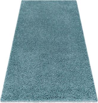RugsX Rugsx - Tappeto soffi shaggy 5cm blu blue 140x190 cm