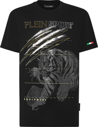 Plein Sport T-Shirt Ronde Hals Tiger