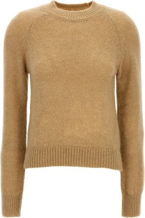 Dries Van Noten Dames, Truien, Beige, Maat: XS Wol