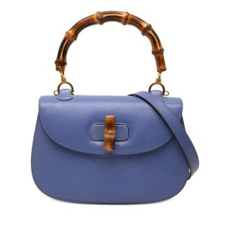 Gucci Pre-owned Gucci Grained Calfskin Bamboo Night Ladies JHOR1YRL097B97C3