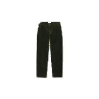 Les Deux Ryder Corduroy Trousers - male - Les Deux - Straight Trousers - Green - W31 - Trousers