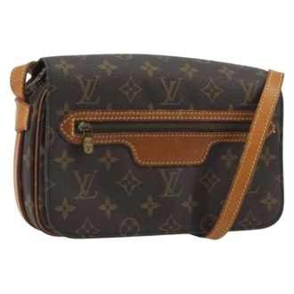 Louis Vuitton Tweedehands Canvas Louis Vuitton tassen - Dames - Pre-owned - Bruin - Maat: ONE Size