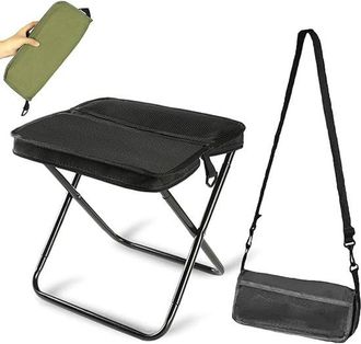 OEM Taburetes Plegables, Silla Plegable De Camping, Bolso De Hombro, Taburete Plegable De Camping, Se Puede Llevar Cruzado, Equipo De Pesca, Beige