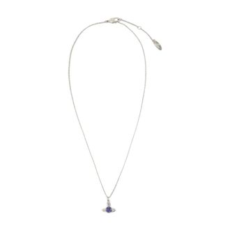 Vivienne Westwood Collana con Ciondolo Reina - - Accessories - Donna - Grigio - ONE SIZE