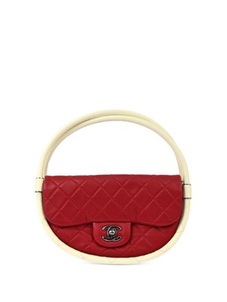 Chanel 2014 Hula Hoop handbag - women - Lambskin - One Size - Red