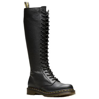 Dr. Martens 1B60 Virginia Leather Womens Calf Length Boots - Black - Size:UK 6.5