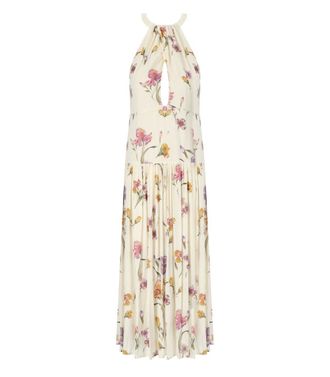ワンピース TWINSET MULTICOLOR COTTON MAXI DRESS TwinSet Multicolor Cotton Maxi Dress TwinSet