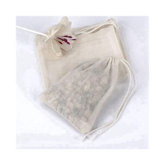OEM Paquete De 250 Bolsitas De Algod&oacute;n Con Cord&oacute;n, Bolsitas De Muselina, Bolsitas Para T&eacute; (4x3 Pulgadas)