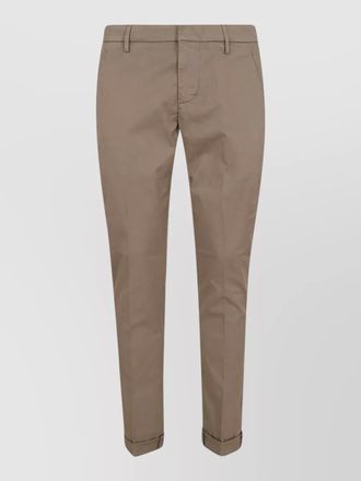 Dondup gaubert trousers low waist cuffed hem