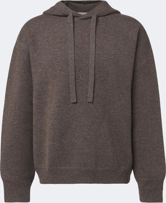 STUDIO NICHOLSON Felpa in lana e cashmere con cappuccio